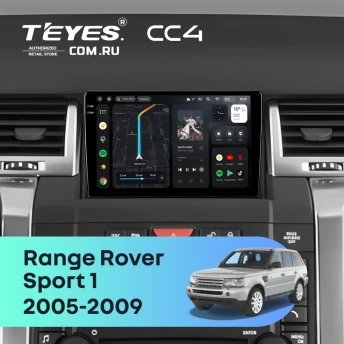 Штатная магнитола Teyes CC4 6/64 Land Rover Range Rover Sport 1 (2005-2009)