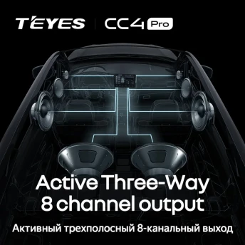Штатная магнитола Teyes CC4 Pro 12/256 LADA Iskra SW Cross (2025-2026) Тип-A