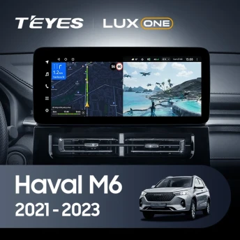 Штатная магнитола Teyes LUX ONE 6/128 Haval M6 (2021-2023)