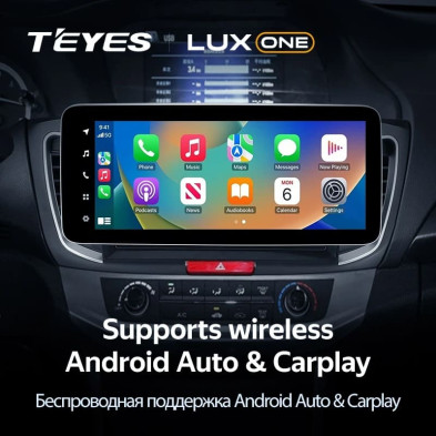 Штатная магнитола Teyes LUX ONE 6/128 Honda Accord 9 CR (2012-2018)