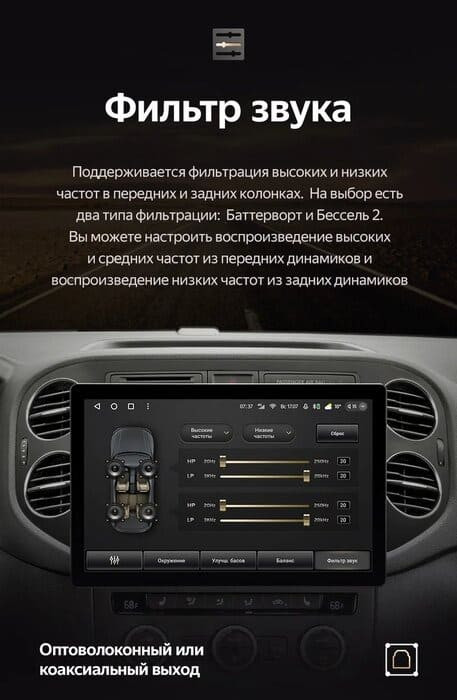 Штатная магнитола Teyes CC3 2K 4/64 Volkswagen Tiguan 1 NF (2006-2016) F2 (11")