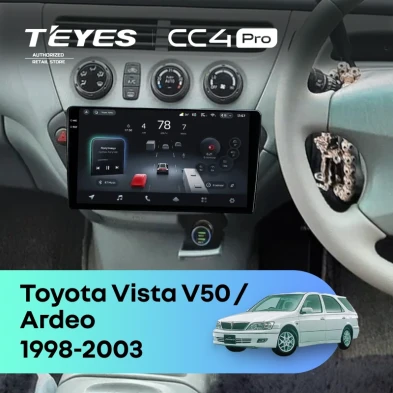 Штатная магнитола Teyes CC4 Pro 12/256 Toyota Vista V50 (1998-2003)