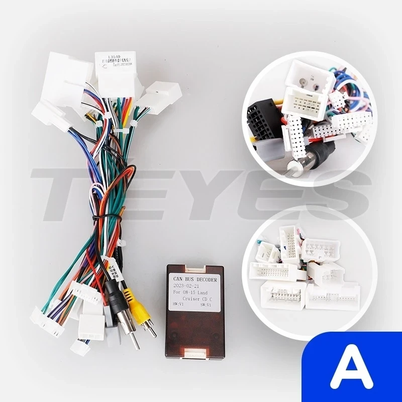 Штатная магнитола Teyes CC3 2K 360 6/128 Toyota Land Cruiser 11 200 (2007-2015) F2 Тип-A