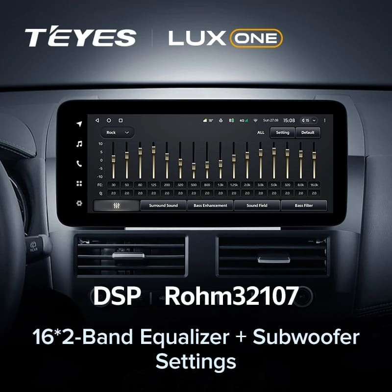 Штатная магнитола Teyes LUX ONE 4/64 Mitsubishi Outlander 2 CW0W (2009-2013) Тип-A