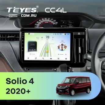 Штатная магнитола Teyes CC4L 6/64 Suzuki Solio 4 (2020-2026)