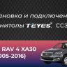 Штатная магнитола Teyes CC3 2K 6/128 Toyota RAV4 3 XA30 (2005-2016) F1 (13")