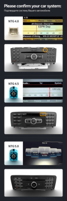 Штатная магнитола Teyes LUX ONE 6/128 Mercedes-Benz V-Class 3 W447 (NTG 5.0) (2014-2023)