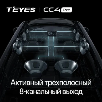 Штатная магнитола Teyes CC4 Pro 8/128 Lifan Breez (520) (2005-2014)