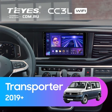 Штатная магнитола Teyes CC3L WiFi 2/32 Volkswagen Transporter (T6) 2019+