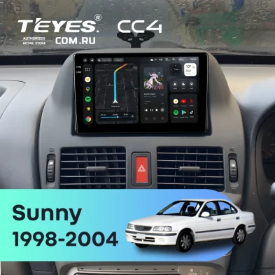 Штатная магнитола Teyes CC4 8/128 Nissan Sunny B15 (1998-2004)