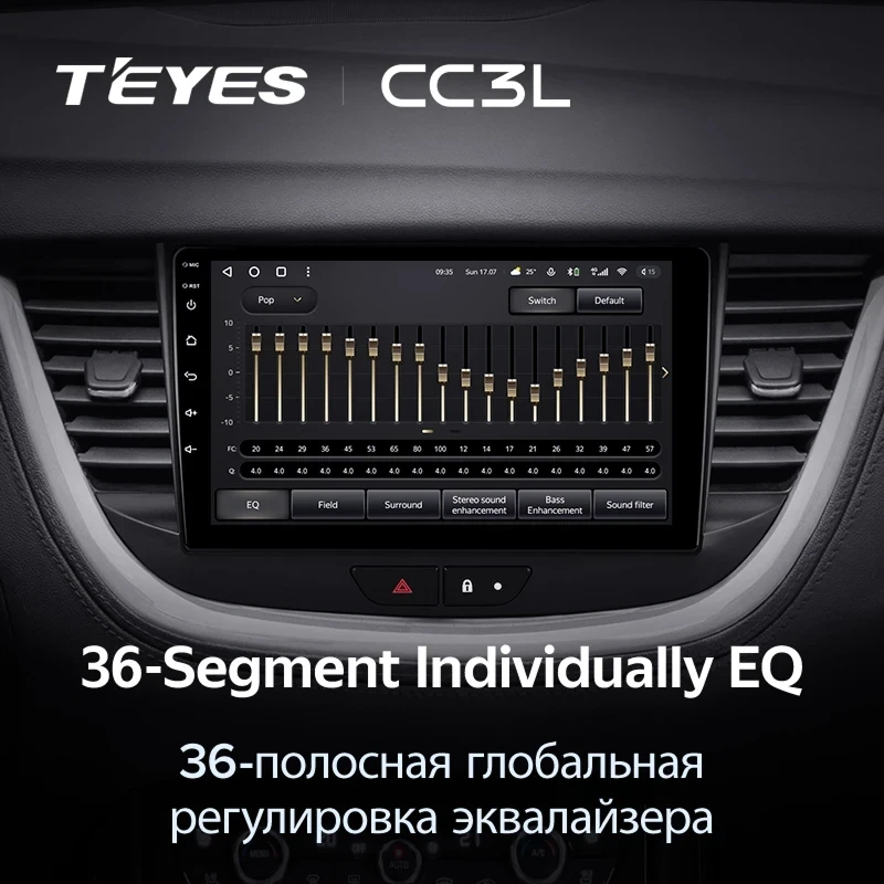 Штатная магнитола Teyes CC3L 4/64 Opel Astra K (2015-2021)