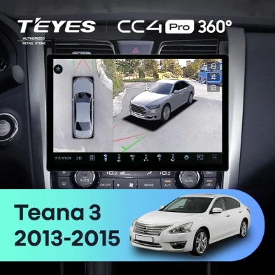 Штатная магнитола Teyes CC4 Pro 360 8/128 Nissan Teana J33 (2013-2015) Тип-B (13")