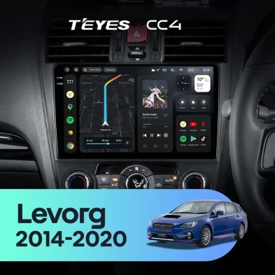 Штатная магнитола Teyes CC4 8/128 Subaru Levorg (2014-2020) F2