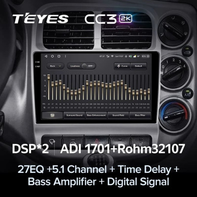 Штатная магнитола Teyes CC3 2K 4/32 Kia Bongo 4 (2004-2012)