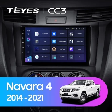 Штатная магнитола Teyes CC3 4/32 Nissan Navara D23 IV (2014-2021) Тип-B